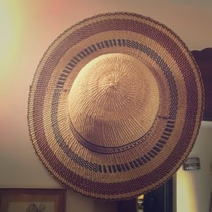 ☀️ Handmade Straw Sun Hat Large